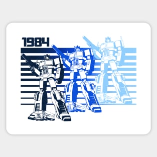 Transformers - GEN 1 - Optimus Prime retro stripes Sticker